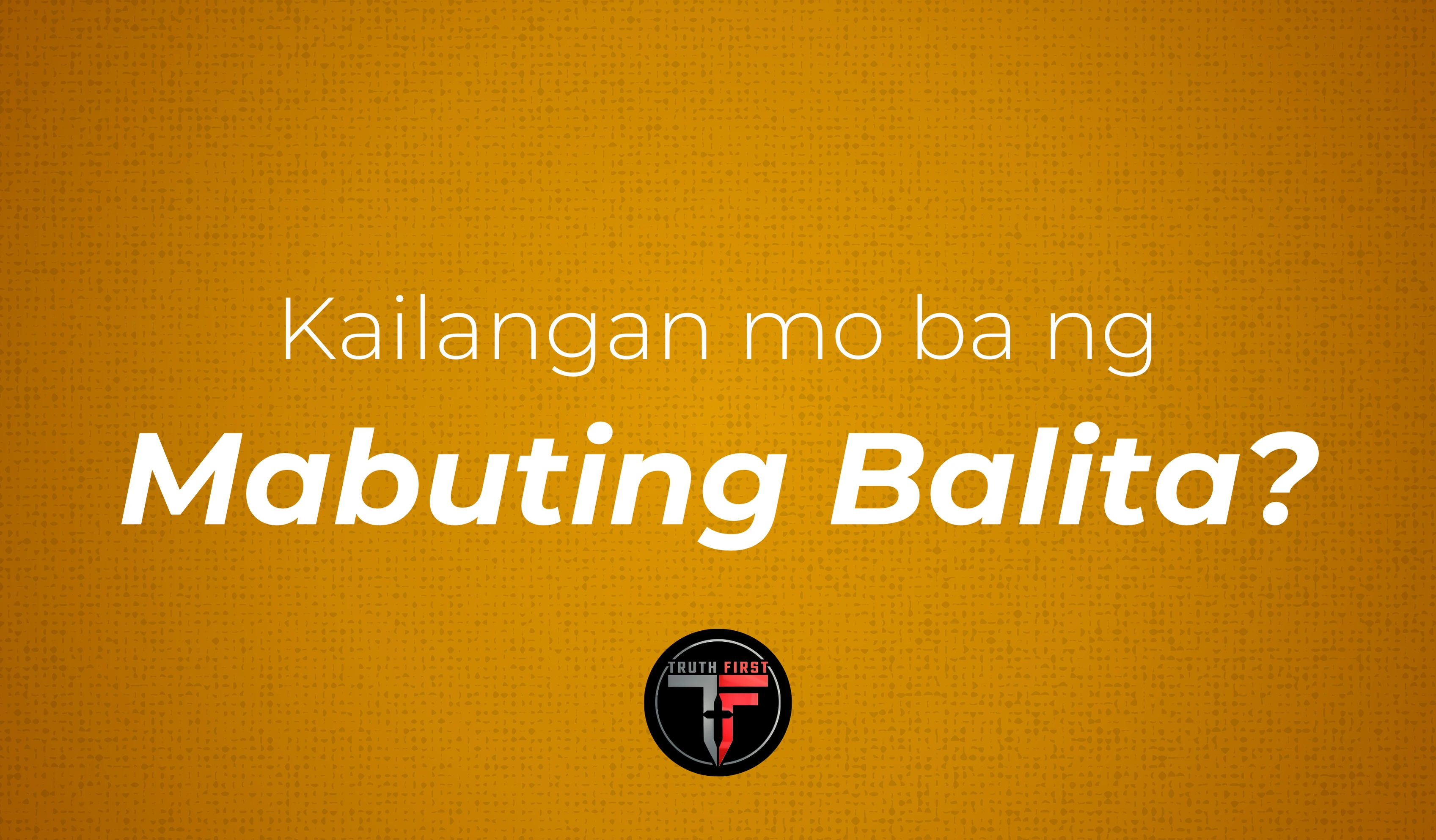 Mabuting Balita
